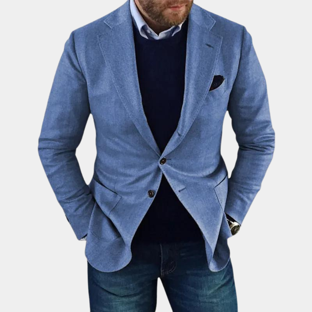 Herenjack Met Knopen Casual Mason Stijl - Mode Vibes