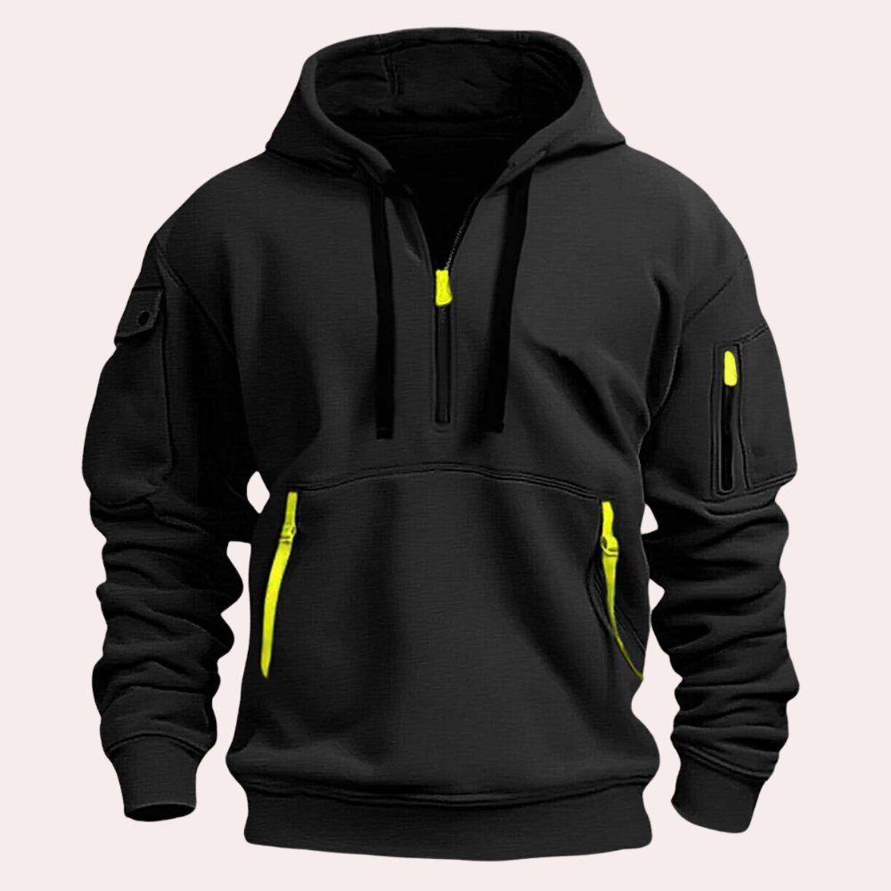 Heren Hoodie Casual Théo Zacht en Comfortabel