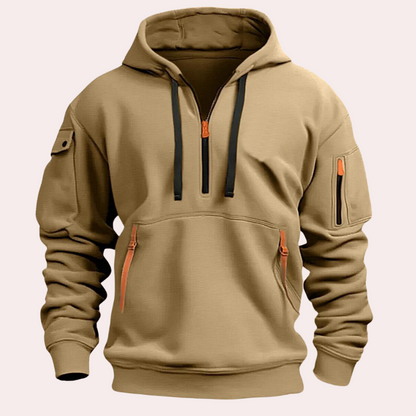 Heren Hoodie Casual Théo Zacht en Comfortabel