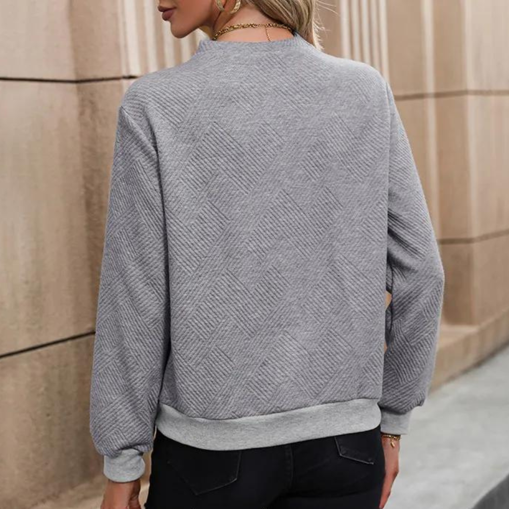 Damestrui Met Knopen Trendy Vrouwelijke Stijl