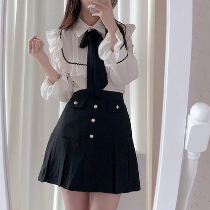Damesblouse Elegante Vrouwelijke Stijl