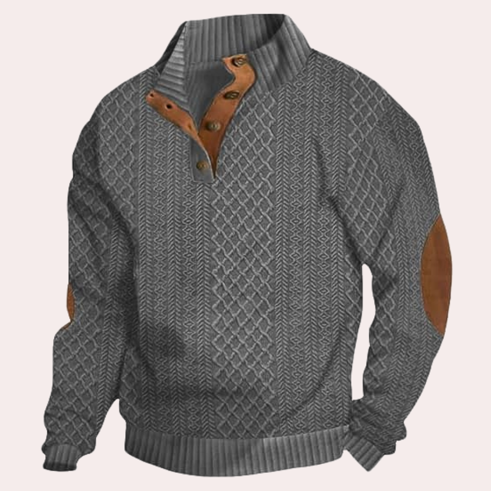 Herentrui Warm en Casual met Knoopsluiting