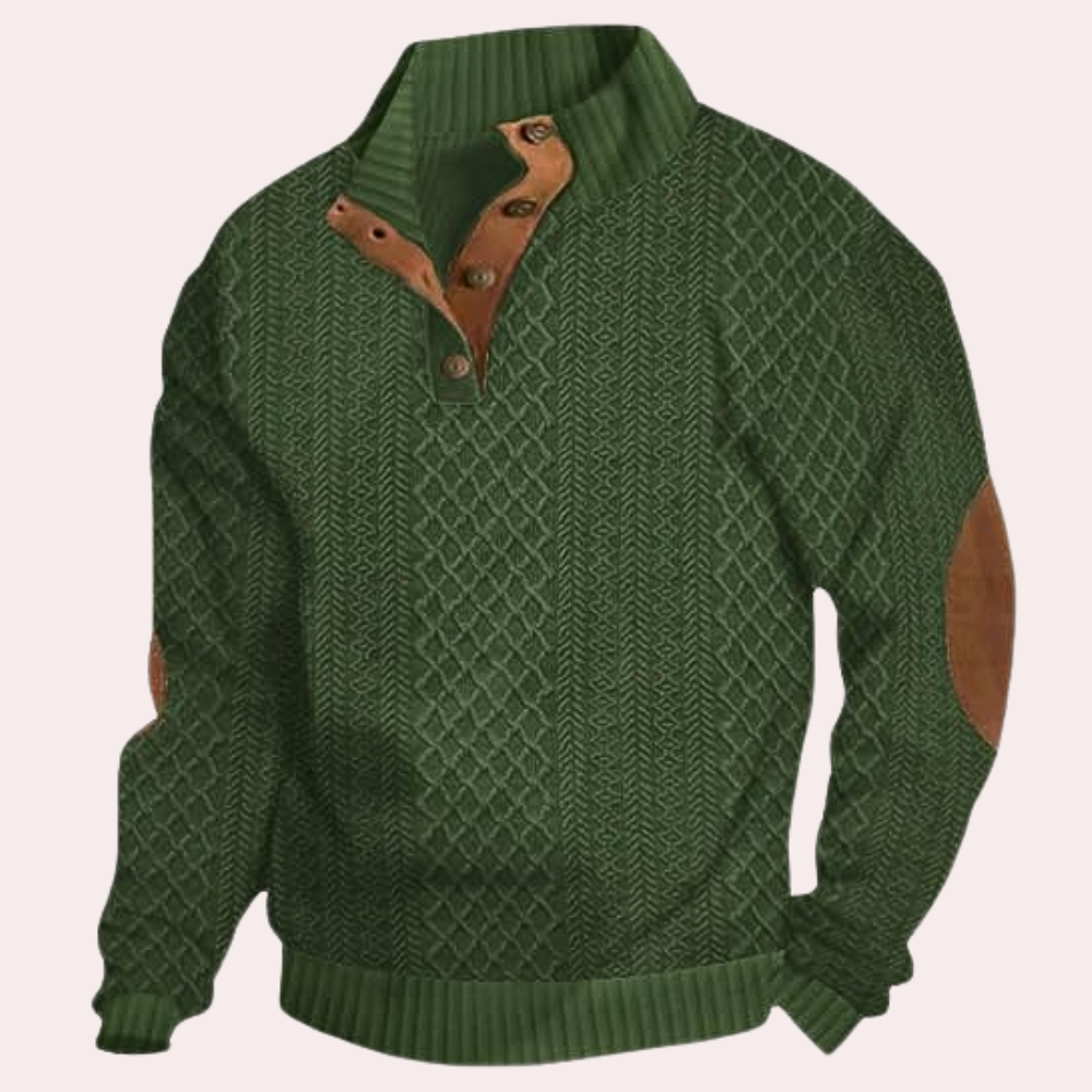 Herentrui Warm en Casual met Knoopsluiting