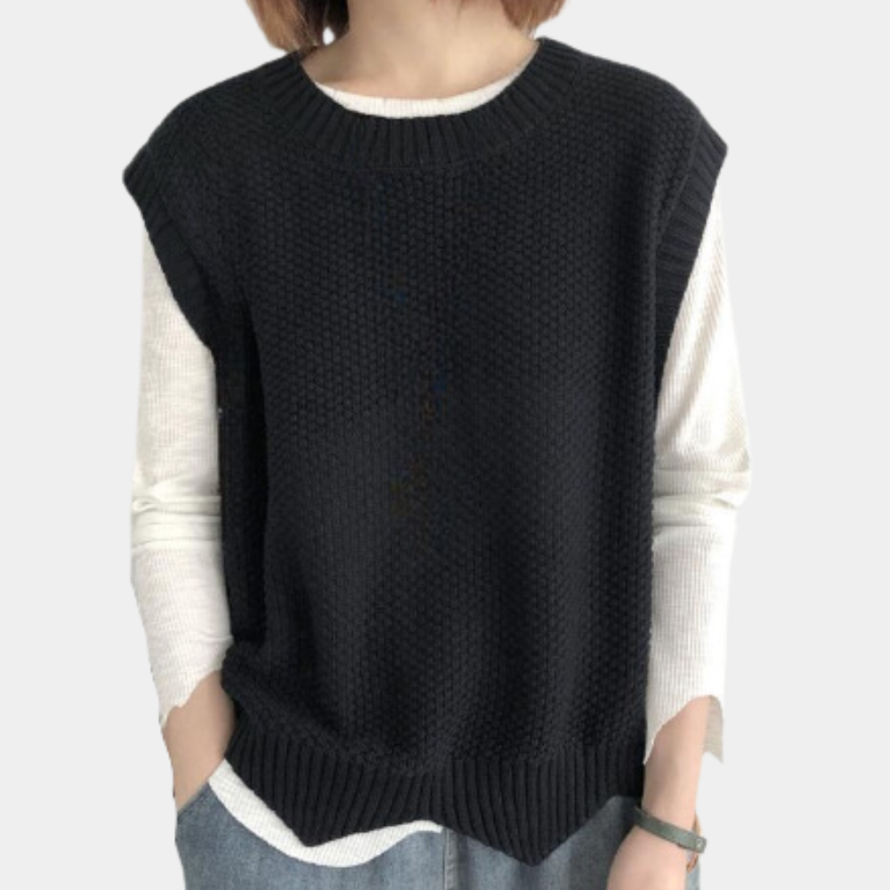 Gebreid Vest voor Dames - Sala Stijlvol Warm