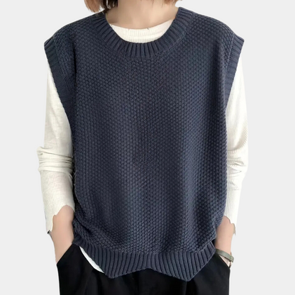 Gebreid Vest voor Dames - Sala Stijlvol Warm