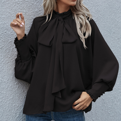 Elegante Damesblouse Losse Vrouwelijke Stijl