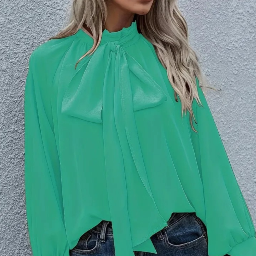 Elegante Damesblouse Losse Vrouwelijke Stijl