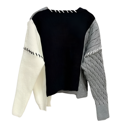 Vest met Harten Asymmetrisch Design Kleurrijk