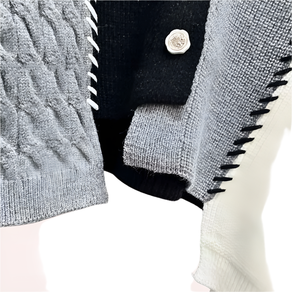 Vest met Harten Asymmetrisch Design Kleurrijk