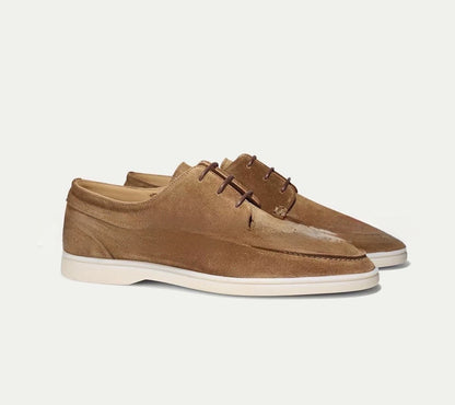 Leren Loafers Heren Veters Luxe Design