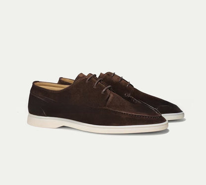 Leren Loafers Heren Veters Luxe Design