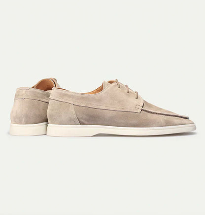 Leren Loafers Heren Veters Luxe Design