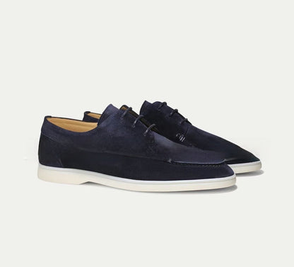 Leren Loafers Heren Veters Luxe Design