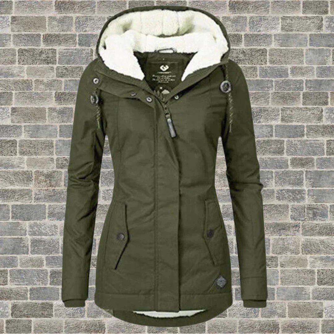 Roberta | Cappotto plissettato in cotone