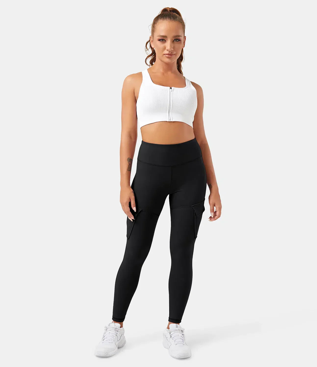 Comfortabele Cargo Legging voor Vrouwen - Aurora Stijl