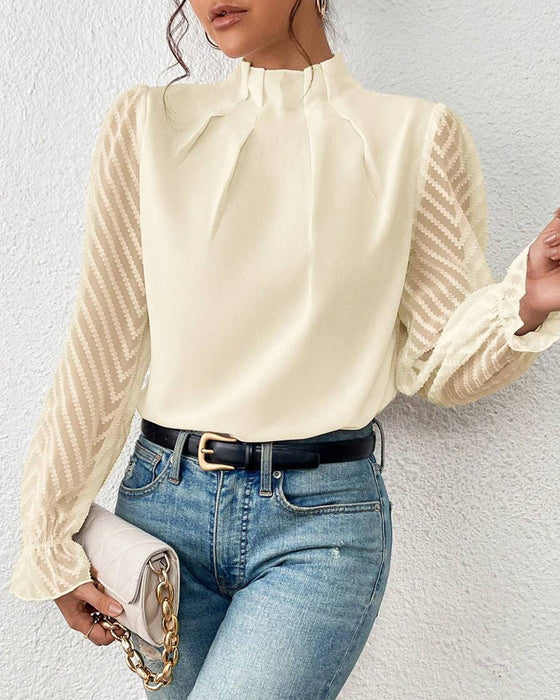 Vrouwelijke Elegante Boaz Blouse