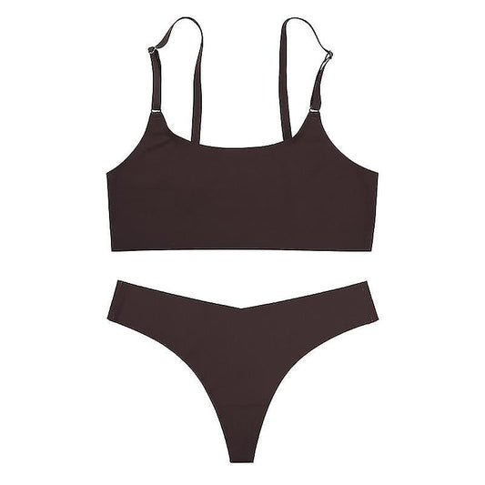 Comfortabele Naadloze Lingerie Set voor Elke Dag - Mode Vibes