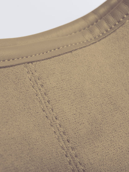 Halfronde Vegan Leren Tote Tas – Stijlvol, Praktisch & Duurzaam