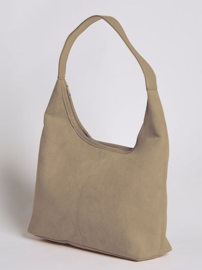 Halfronde Vegan Leren Tote Tas – Stijlvol, Praktisch & Duurzaam