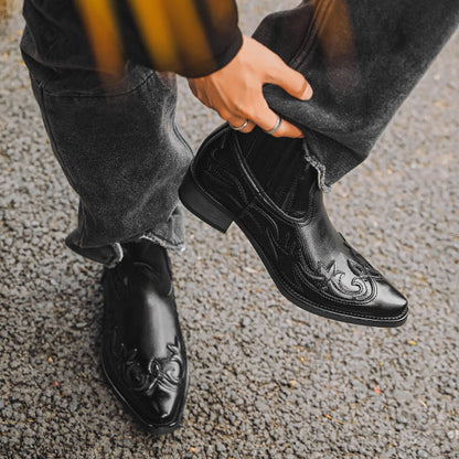 Leren Cowboylaarzen voor Heren – Authentieke Westernstijl