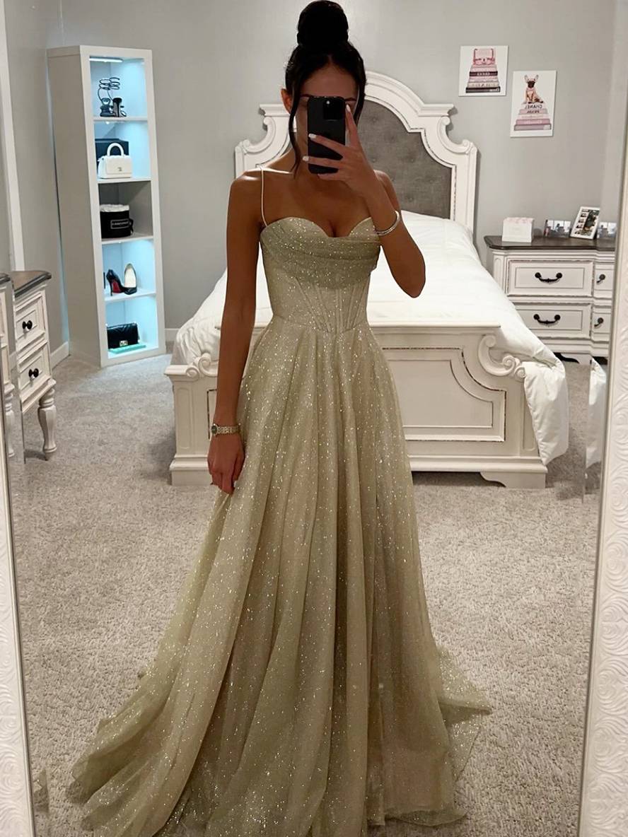 Avondjurk Satijn Open Rug Elegante Gala Jurk