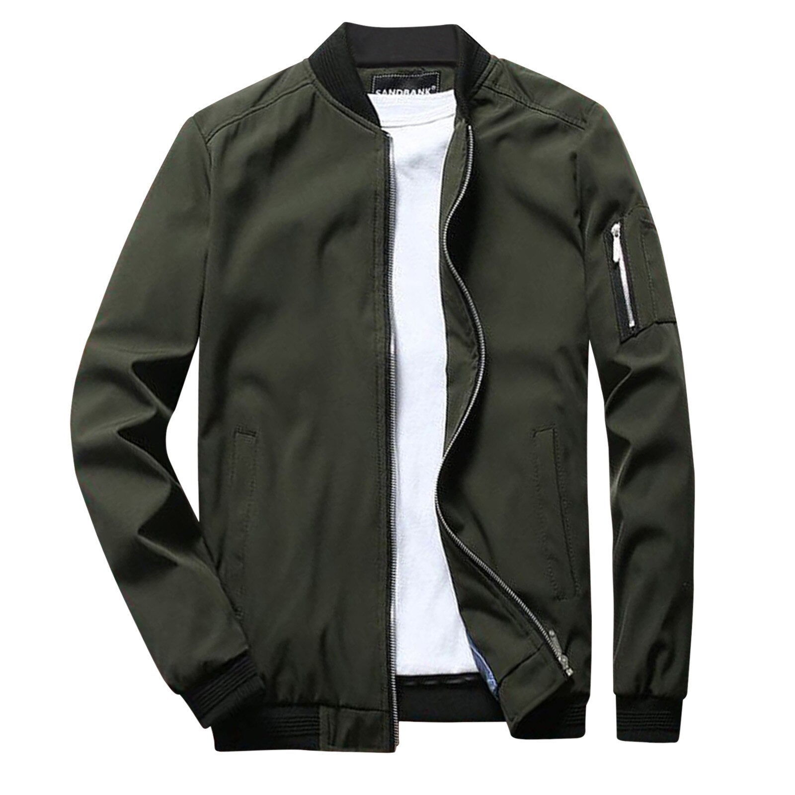 Korte Zomerjas Heren Stijlvol Vernon Leerlook - Mode Vibes