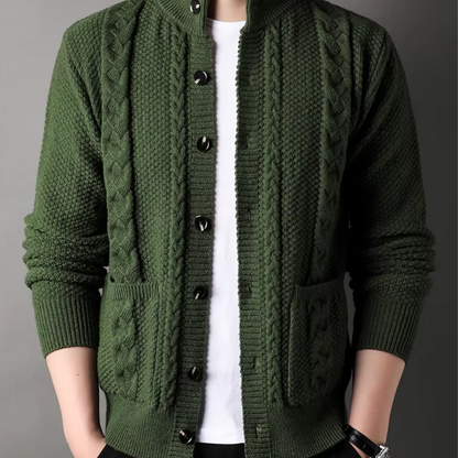 Stijlvol Gebreid Herenvest Raf Design
