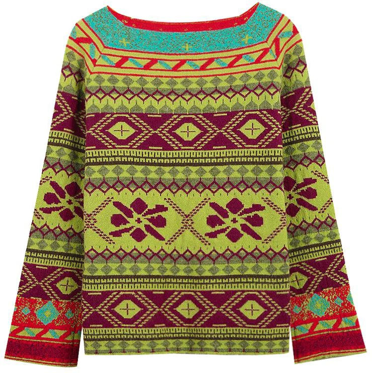 Dames Trui Unieke Print Mode Collectie
