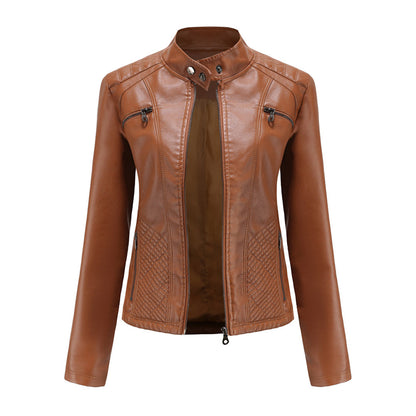 Leren Damesjack Stoer Nova Stijl