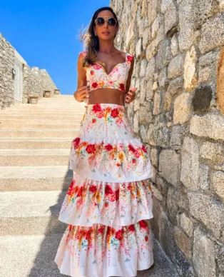Strandrokje Tweedelig met Bh Zomer Outfit Chique - Mode Vibes