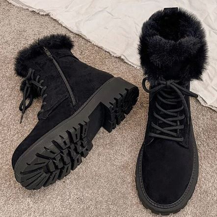Warme Sneeuwlaarzen Antislip met Ritssluiting - Mode Vibes