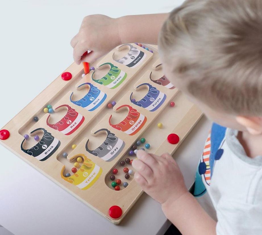 Magnetische Telpuzzel voor Kinderen Kleurrijk Lerenspeelgoed - Mode Vibes