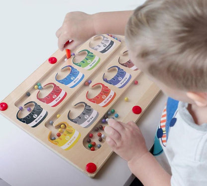 Magnetische Telpuzzel voor Kinderen Kleurrijk Lerenspeelgoed - Mode Vibes