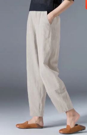 Vrouwen Broek Katoenen Bloomers Comfortabele Zomerbroek
