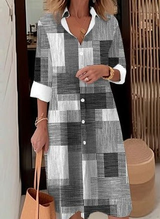 Elegante Blousejurk voor Vrouw - Mode Vibes