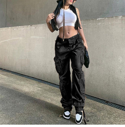 Mila Cargo Broek Heren Loose Fit Trendy