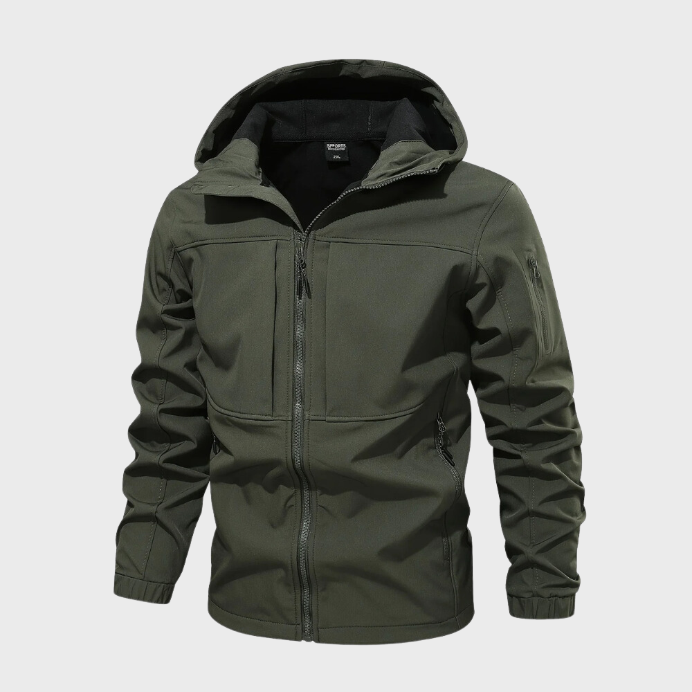 Herenjas met Capuchon Casual Warm