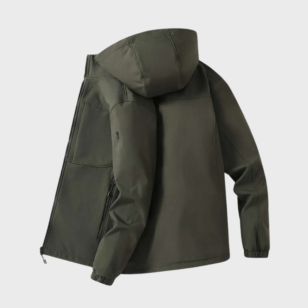 Herenjas met Capuchon Casual Warm