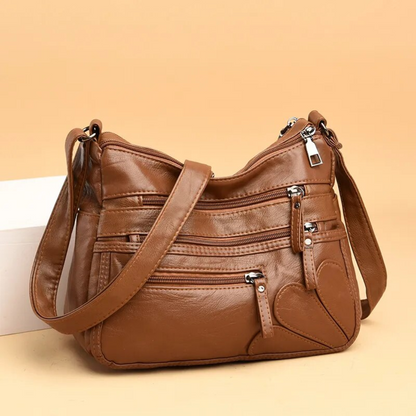 Messenger Tas Vintage Leer Carly Stijl