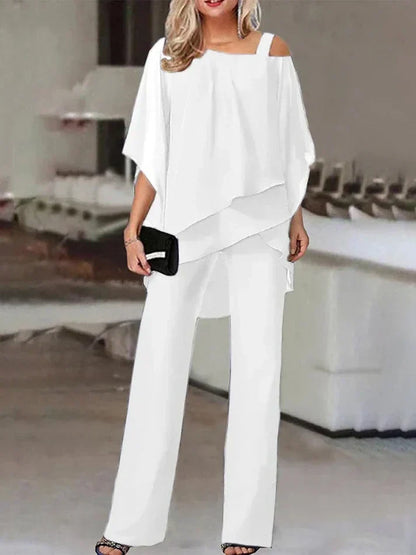 Brillante | Set di Pantaloni Eleganti – Poliestere-4