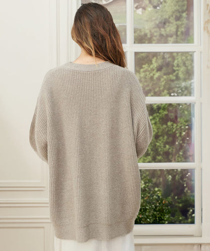 Kasjmier Vest Zacht Warme Cocoon Jas