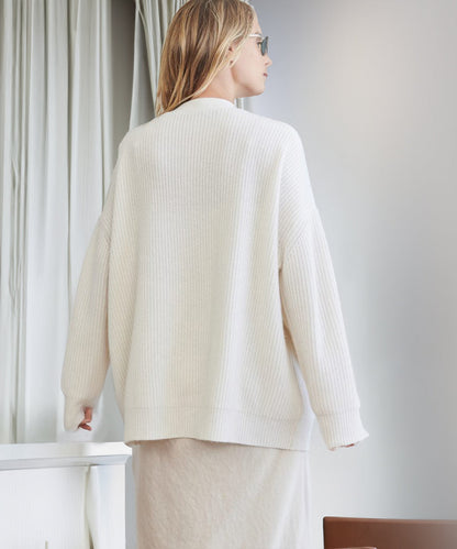 Kasjmier Vest Zacht Warme Cocoon Jas