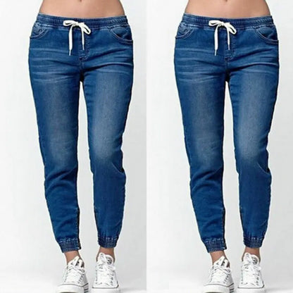 TrendyChique Elastische Sexy Skinny Jogger Jeans
