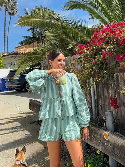 ModaLuxe Zomerse Ruitjes Outfit