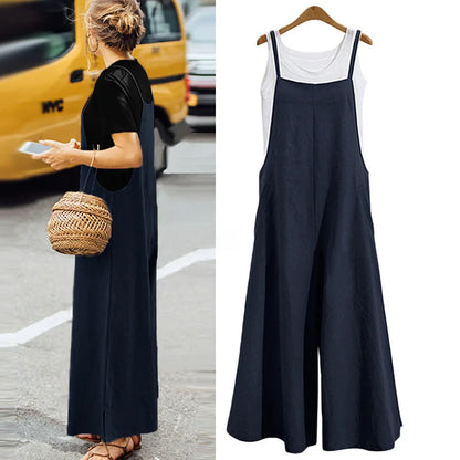 Zonnestraal Zonnige Jumpsuit voor Zomerse Zorgeloze Dagen