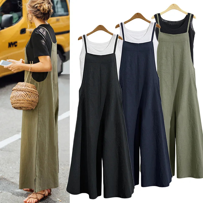 Zonnestraal Zonnige Jumpsuit voor Zomerse Zorgeloze Dagen