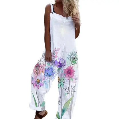 Zonnige Dames Jumpsuit voor Zomerse Vrolijkheid