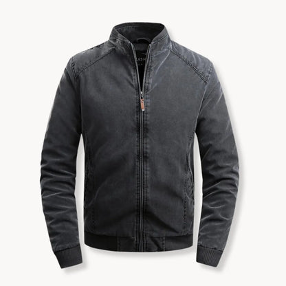 Hugo | Casual Herenjas met Opstaande Kraag en Rits - Mode Vibes