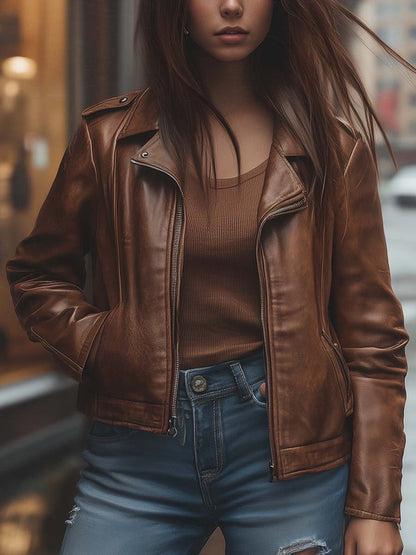 Dames Jas Vintage Herfst Winter Collectie