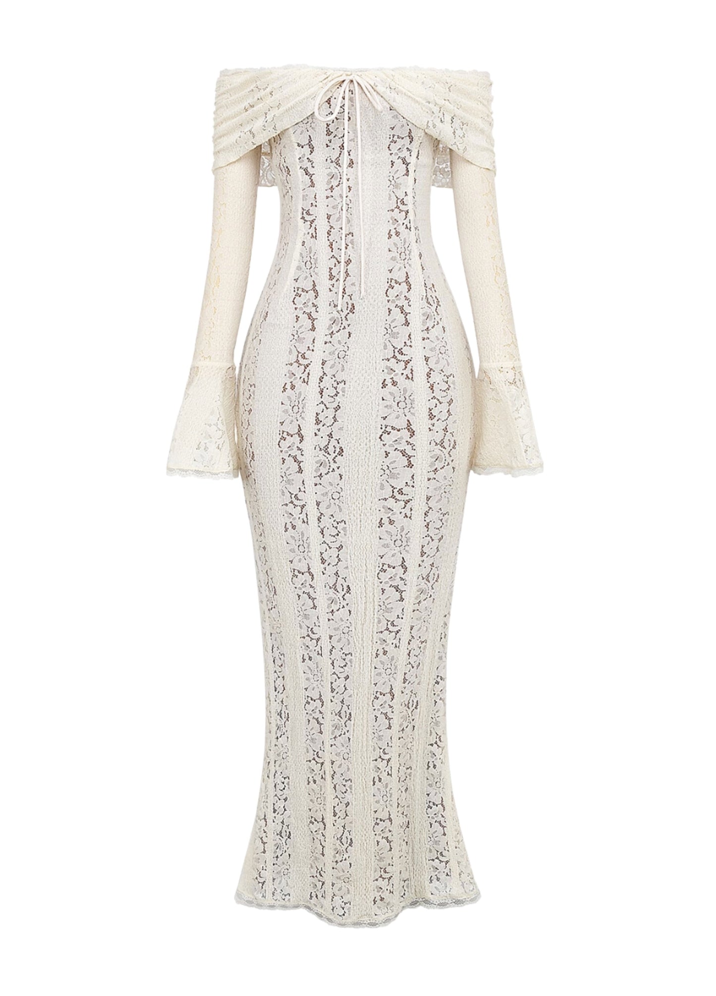 Celeste | Elegante Kanten Lange Jurk Dames Maxi Jurk 7